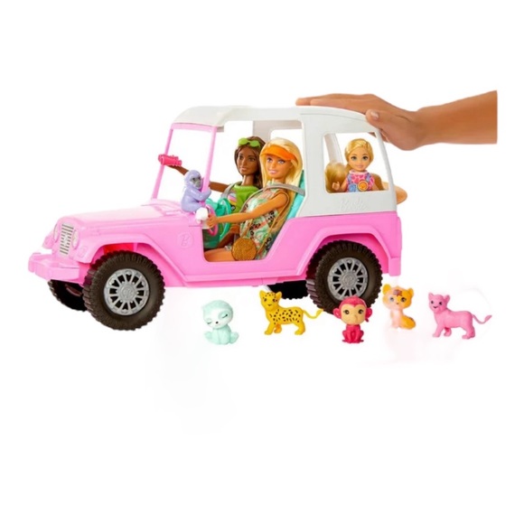 2 Barbie Replacement Dolls for Barbie 2021 Wildlife Adventure Gift Set - Picture 7 of 8